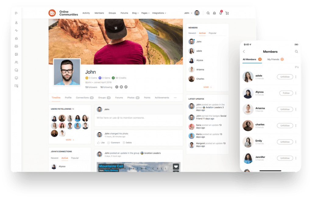 BuddyBoss for Membership Websites