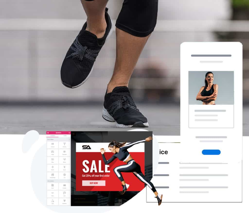 page builder template