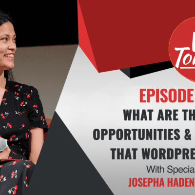 #719 WP-Tonic This Week in WordPress & SaaS, We Interview Josepha Haden Chomphosy, Executive Director, WordPress Project