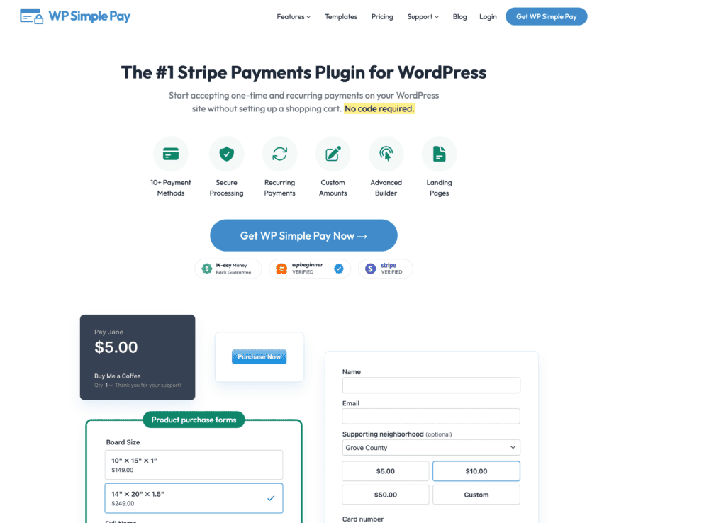 WP SimplePay