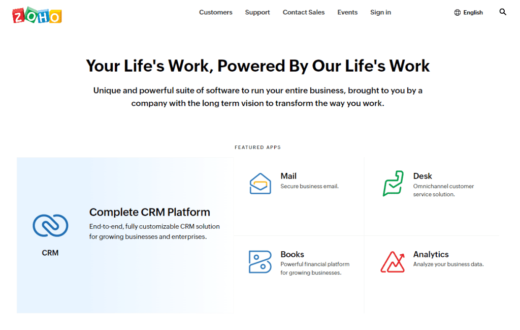 Zoho CRM