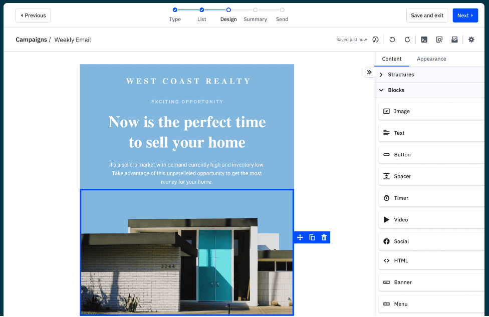 Email templates and customizability