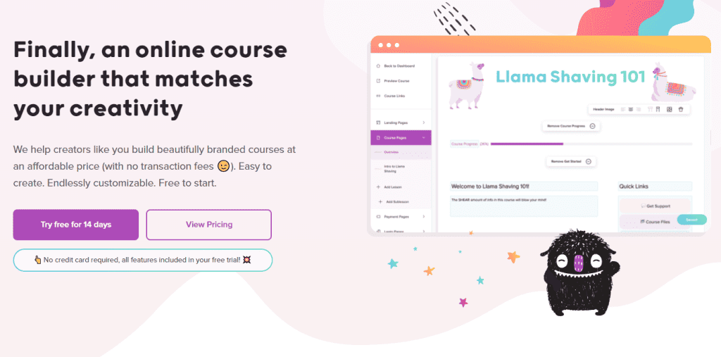 Compared to other solutions mentioned in our list, Teachery is a fairly simple platform that lets you create and sell online courses.