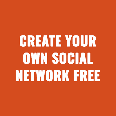 Create Your Own Social Network Free