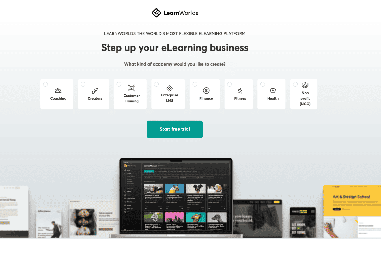 Learnworlds Elearning Layout LearnWorlds Review A Full Review For 2024