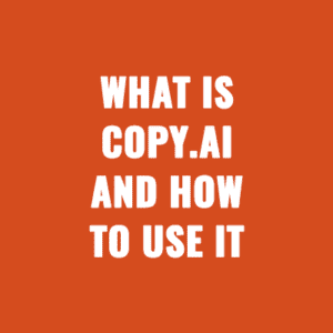 Copy.AI A Review For 2025