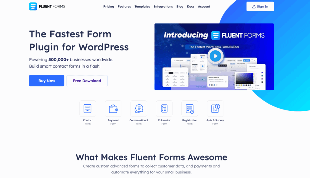 Fluent Forms