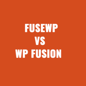 FuseWP vs WP Fusion