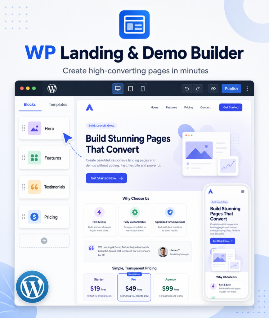 Landing-page