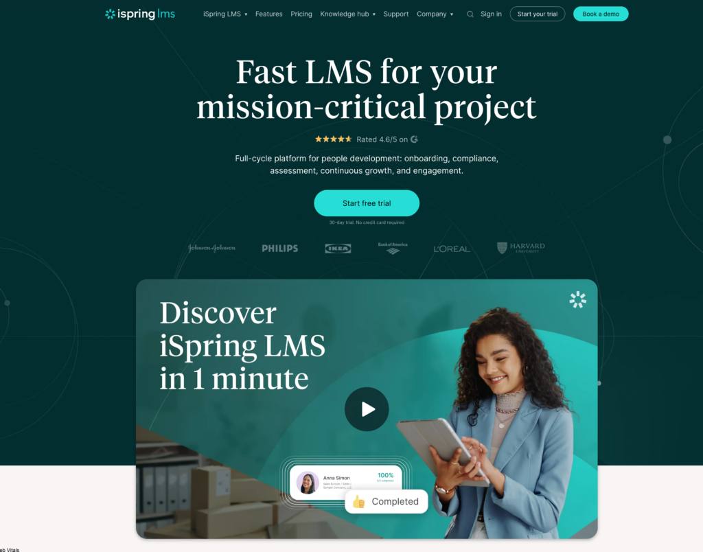 iSpring Learn
