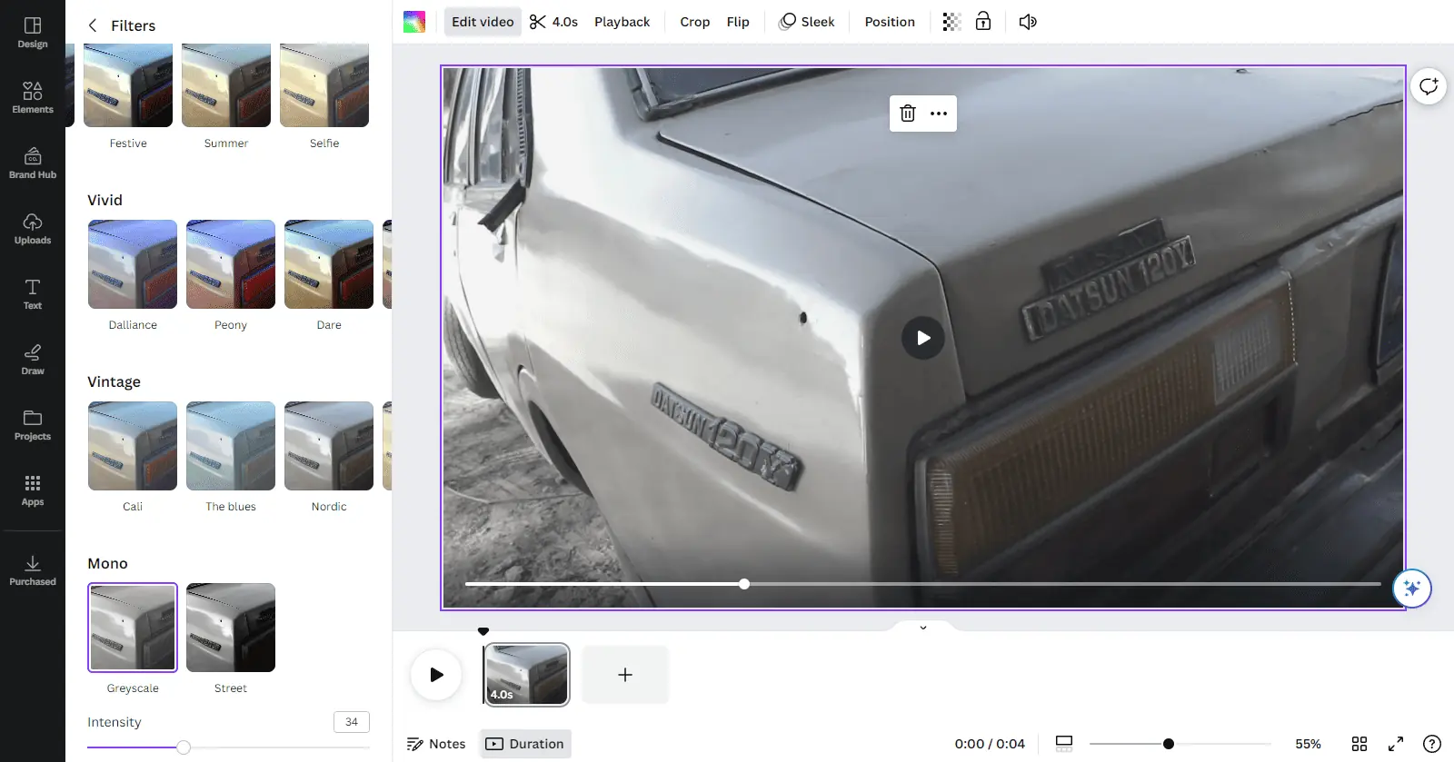 #7. Add a touch of creativity with video effects