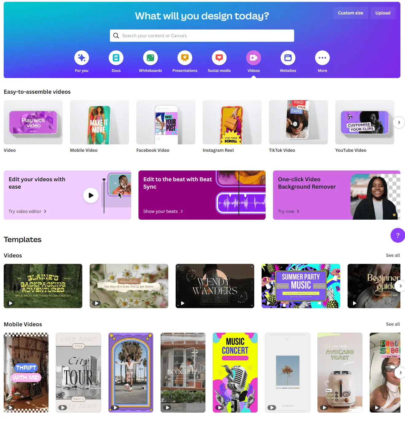 Use different formats for different use cases