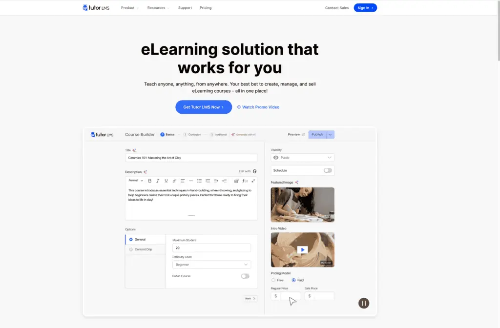 Tutor LMS