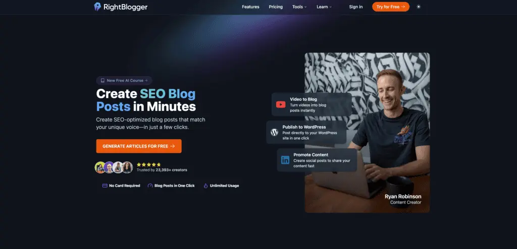 Right Blogger