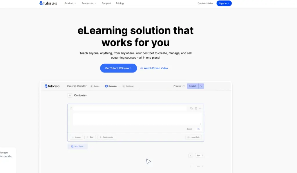 Tutor LMS
